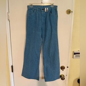 Levi's Light Blue Flare Women's Jeans Fresh Produce line 70s